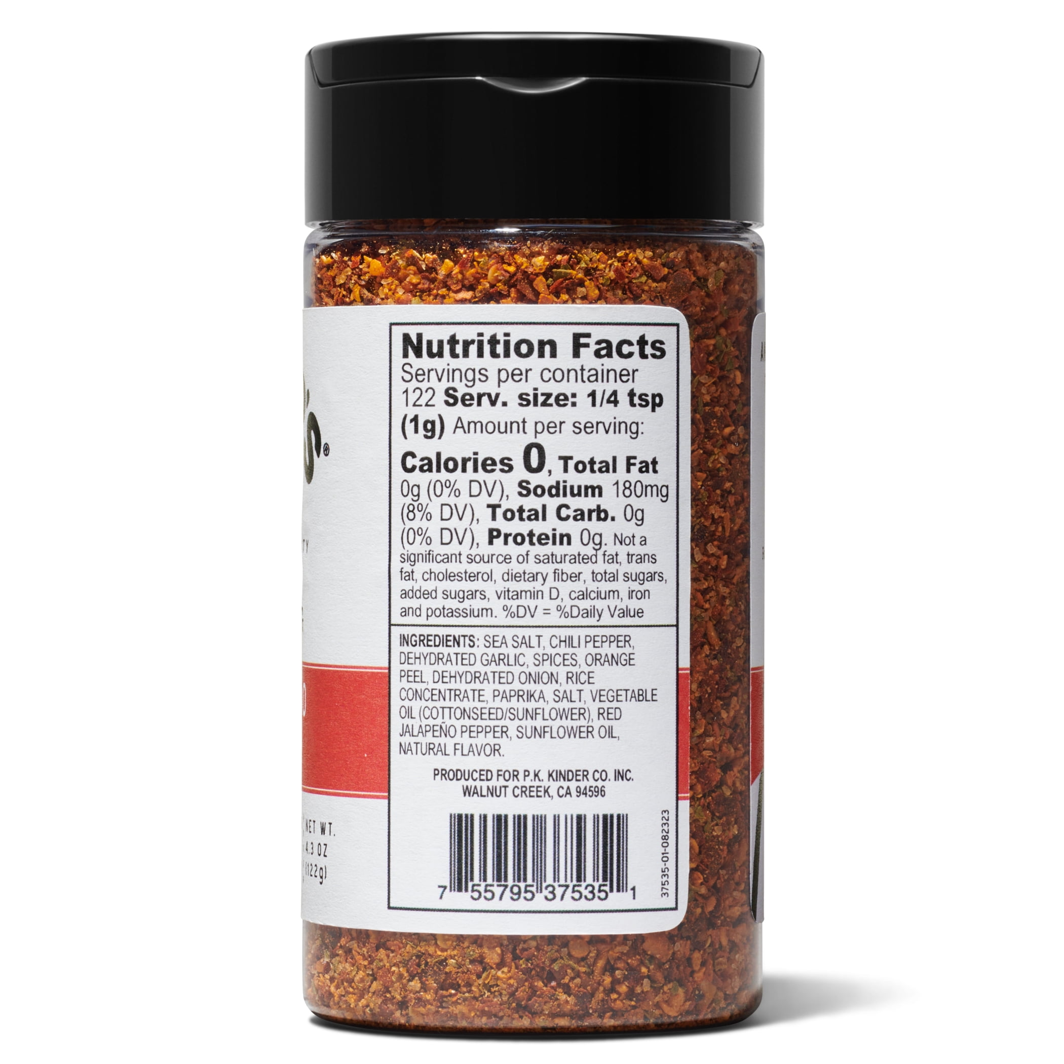 (6 pack) Kinder's Red Jalapeno Garlic Seasoning, 4.3 oz