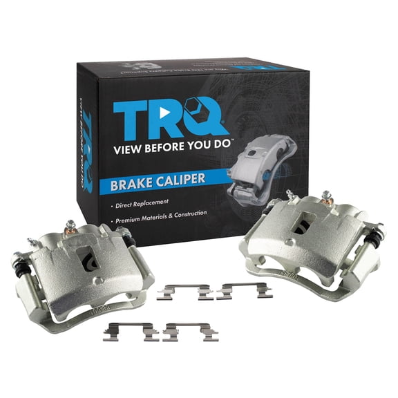 TRQ Rear Brake Caliper Set Compatible with 2003-2017 Chevrolet Express 2500 Express 3500 GMC Savana 2500 Savana 3500