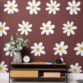 thumbnail image 7 of 12 Sheets Daisy Wall Decals Flower Wall Stickers Large Daisy Wall Stickers Daisy Decals for Wall Peel and Stick for Nursery Kids Girls Bedroom Living Room Wall Decor, 7 of 7