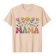 thumbnail image 4 of Tops de Manga Corta de Verano para las Mujeres Imprimir Blusa de Cuello Redondo, Moda Ligera de Poliéster Spandex, 4 of 4