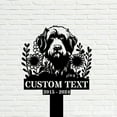 thumbnail image 5 of Handmadetneonsign Wirehaired Pointing Griffon Memorial Metal With Stake, Dog Metal Name Sign Stake, Dog Metal Stake Decor 54602, 5 of 5