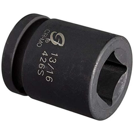 

Sunex Tools 426S - 3/4 Drive 13/16 Square Impact Socket
