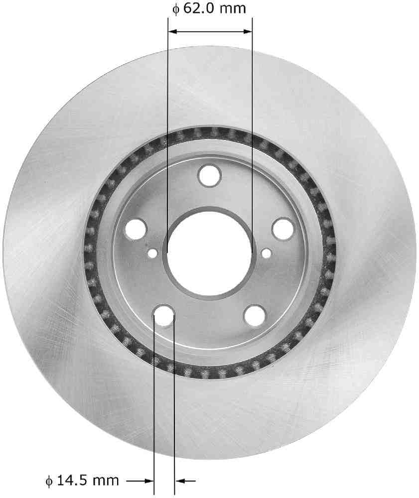 Bendix PRT6055 Premium Brake Rotor