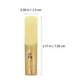 thumbnail image 2 of WRISTBIQUE 10Pcs Saxophone Reeds for Tenor Saxophone Portable Natural Instrument Accessories, 2 of 6