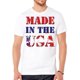 thumbnail image 1 of Camiseta de manga corta Gravity Trading Hombre Hecho en EE UU Blanco 3 veces grande, 1 of 1