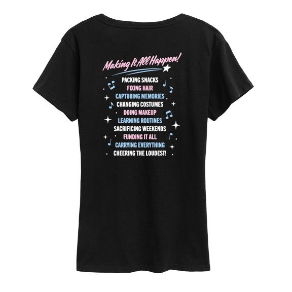 Instant Message - The Dance Mom Tour Women's Short Sleeve Graphic T-Shirt