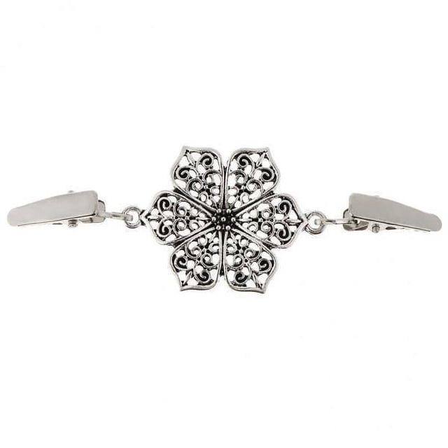 Milaget 3-Lot de 3 Femmes Cardigan Élégant Clips de Pull Chemisier Col Fermoir 3 Pcs