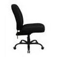 thumbnail image 5 of Flash Furniture HERCULES Series Big & Tall 400 lb. Rated Black Fabric Executive Swivel Ergonomic Office Chair with Adjustable Back, 5 of 6