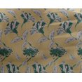 thumbnail image 4 of oneOone Georgette Viscose Pale Orange Fabric Florals Craft Projects Decor Fabric Printed By The Yard 42 Inch Wide, 4 of 4