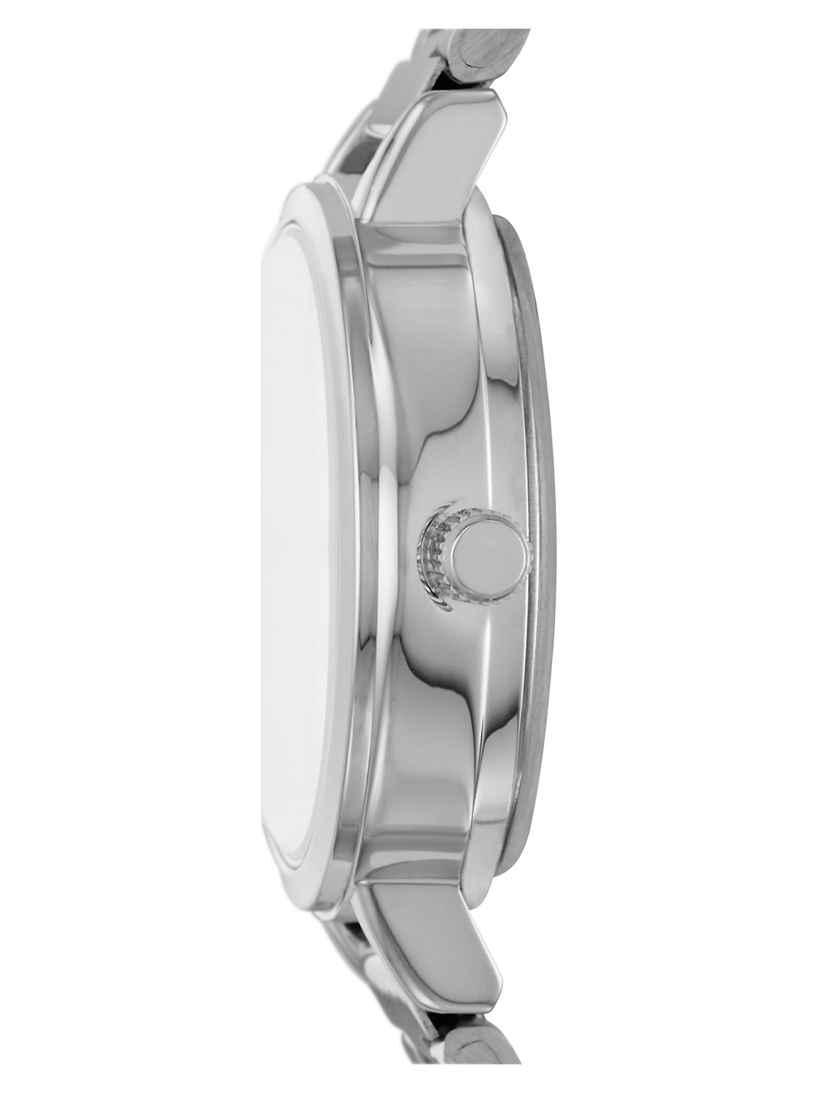 Time & Tru Women's Wristwatch: Silver Tone Bracelet Watch, Easy Read Dial (FMDOTT084)