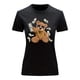 thumbnail image 3 of Playera Blusa de Oso Millonario con Dólares Dinero Ropa De Mujer Color Negro Talla Grande Marca Emil SaEs, 3 of 4