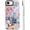 Blue Pink Ocean, variant on for iPhone 17 Case [Military-Grade Drop Protection/Coastal Soft Slim TPU Protective/Camera Control/for Girls Teens] - White Blue Tropical Palm Tree Coconut Pattern