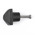 thumbnail image 6 of Kitchen Cabinet Knobs Iron Black Knobs 1" Door Pull Handle Renovators Supply, 6 of 8