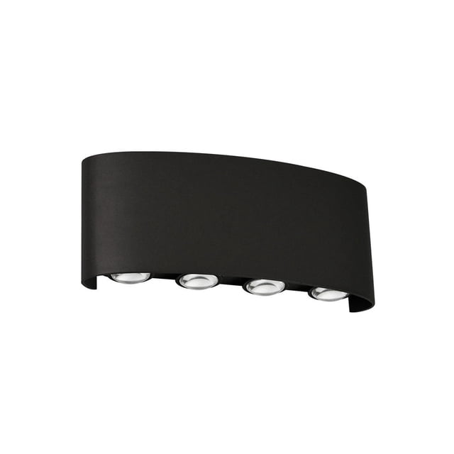 Matsuzay Luz de pared portátil elegante reemplazo LED impermeable interior exterior hogar Hotel pasillo jardín lámpara de pasillo herramienta de Iluminación y accesorios Blanco 6000K Matsuzay HA070947-02B