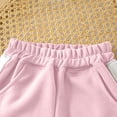 thumbnail image 4 of Antinious Toddler Boys Girls Stylish Solid Elastic Waist Pocket Jogger Full Length Pants 3-4Y, 4 of 5