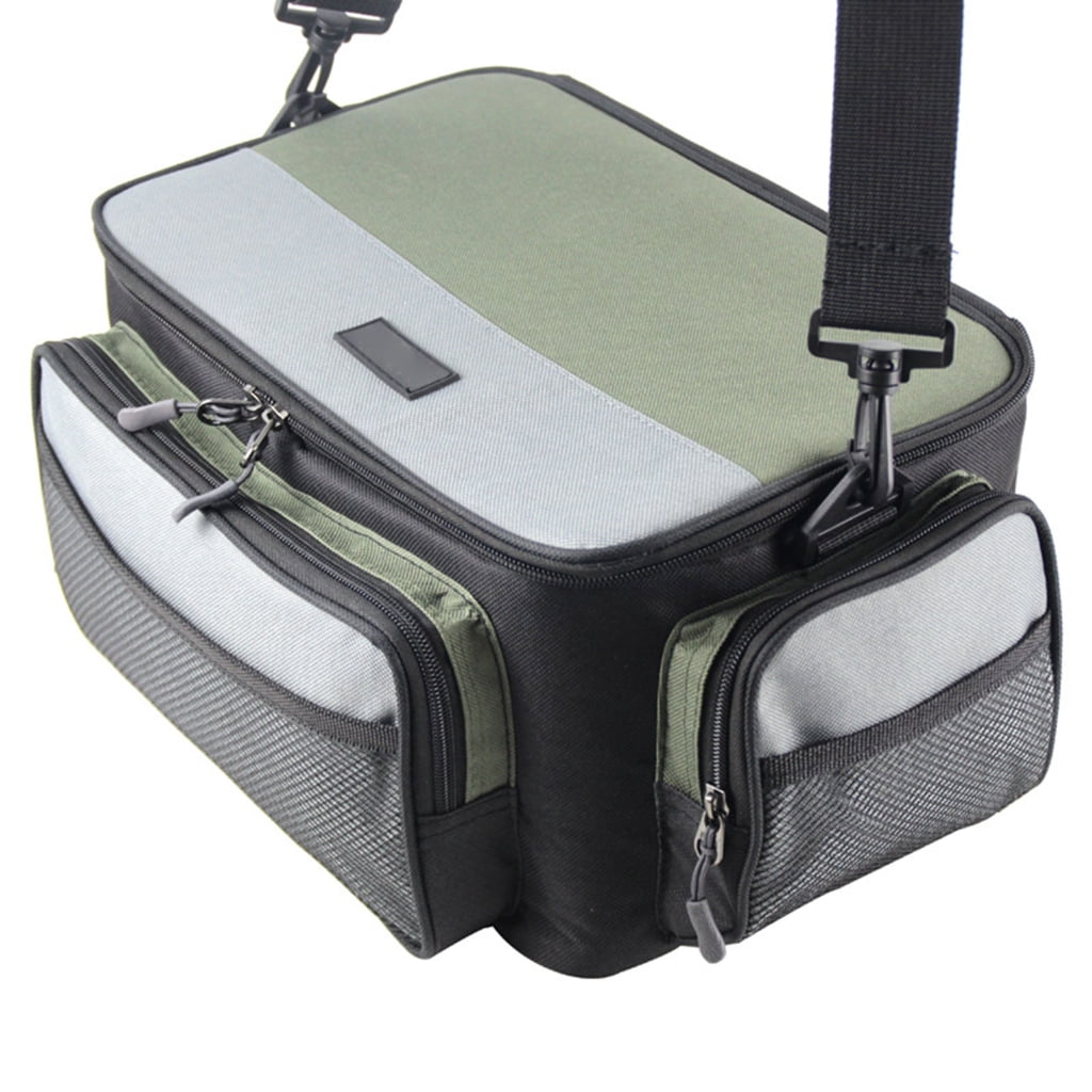 Outdoor Fishing Tackle Bag Backpacks Waterproofs Multipockets Fishing Gear Storage Bag Large Capacity Pouches