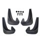 thumbnail image 4 of 4 Pack Car Mudguards, Universal Front and Rear Wheel Mudguards to Protect Car Body, Practical Exterior Car Accessories, 4 of 8
