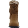 thumbnail image 3 of Trotters Womens Bryce Faux Fur Lined Zipper Mid-Calf Boots, 3 of 3