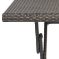 thumbnail image 5 of SAFAVIEH Outdoor Collection Samana Square Folding Table, Brown, 5 of 6