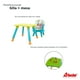 thumbnail image 5 of Silla Alta 4 en 1 Grow with me Azul Verde D'Bebé 83-4, 5 of 5