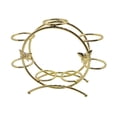 thumbnail image 3 of Basos de la bola de cristal Base de la base de la base del soporte de metal Sphere Support Supporter para el escritorio de la boda de la boda Oficina dorado, 3 of 8
