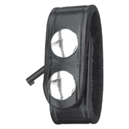- Gould and Goodrich B127W Hidden Cuff Key Belt Keeper, Black Weave