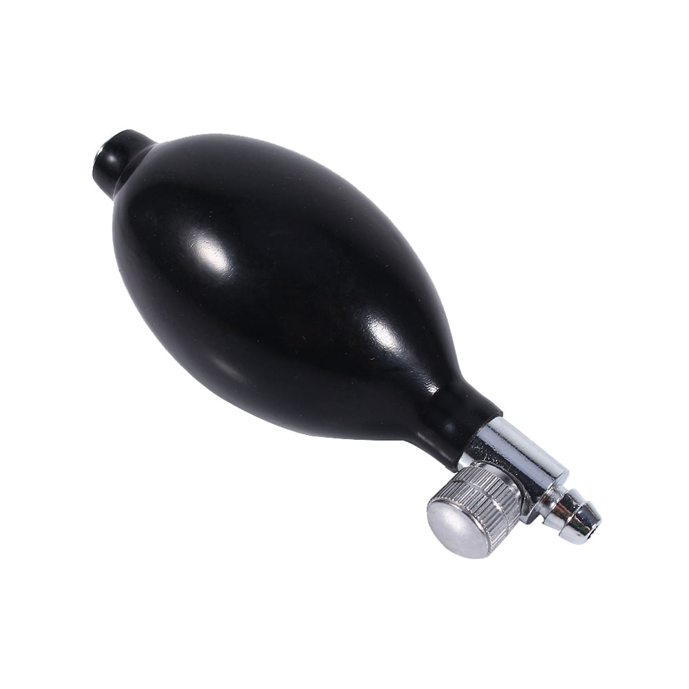 Inflation Blood Pressure Bulb Replacement Black Manual Inflation Blood Pressure Latex Bulb With Air Release Valve