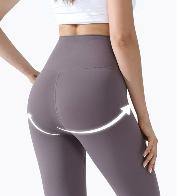 Yoga pants naked high waist honey hip tight pants launched hip fitness-High  waist stretchive sweating compression Training pants 