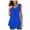 Style 4-Blue, variant on Eashery Womens T Shirts V Neck Summer T-Shirt Vest Women Tops Casual Green M