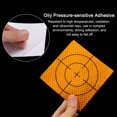 thumbnail image 4 of Uxcell 2pcs Survey Reflector Sheet 100x100mm Self-Adhesive Survey Target Mark Yellow, 4 of 6