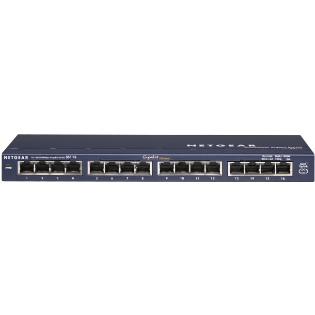 Click here to buy NETGEAR ProSAFE 16-Port Gigabit Ethernet Switch (GS116NA) by NETGEAR.