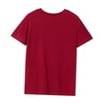 thumbnail image 3 of Camiseta para mujer Ropa deportiva Camiseta básica de moda para viajes, compras, uso diario XL, 3 of 7
