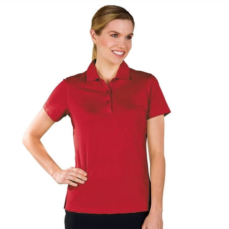 Monterey Club Women's Pique Solid Golf Polo Shirt #2060