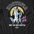 thumbnail image 3 of Disney Zootopia 2 Not On Our Watch Men's T Shirt (Black, S-XXXL), 3 of 4
