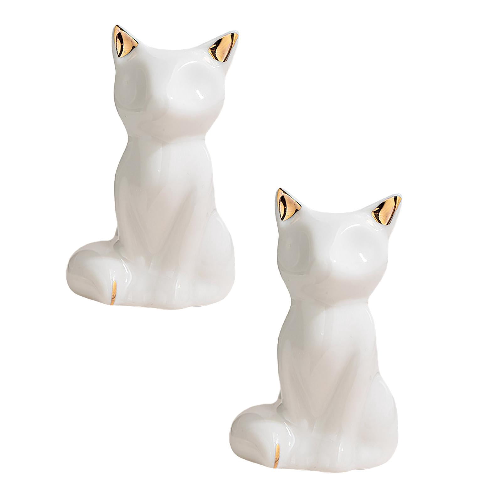 UFURMATE Toilet Floor Bolt Caps – 2 Pack Cute Elephant-Shaped Ceramic Screw Covers To Hide Rusty Bolts & Add Charm To Your Bathroom