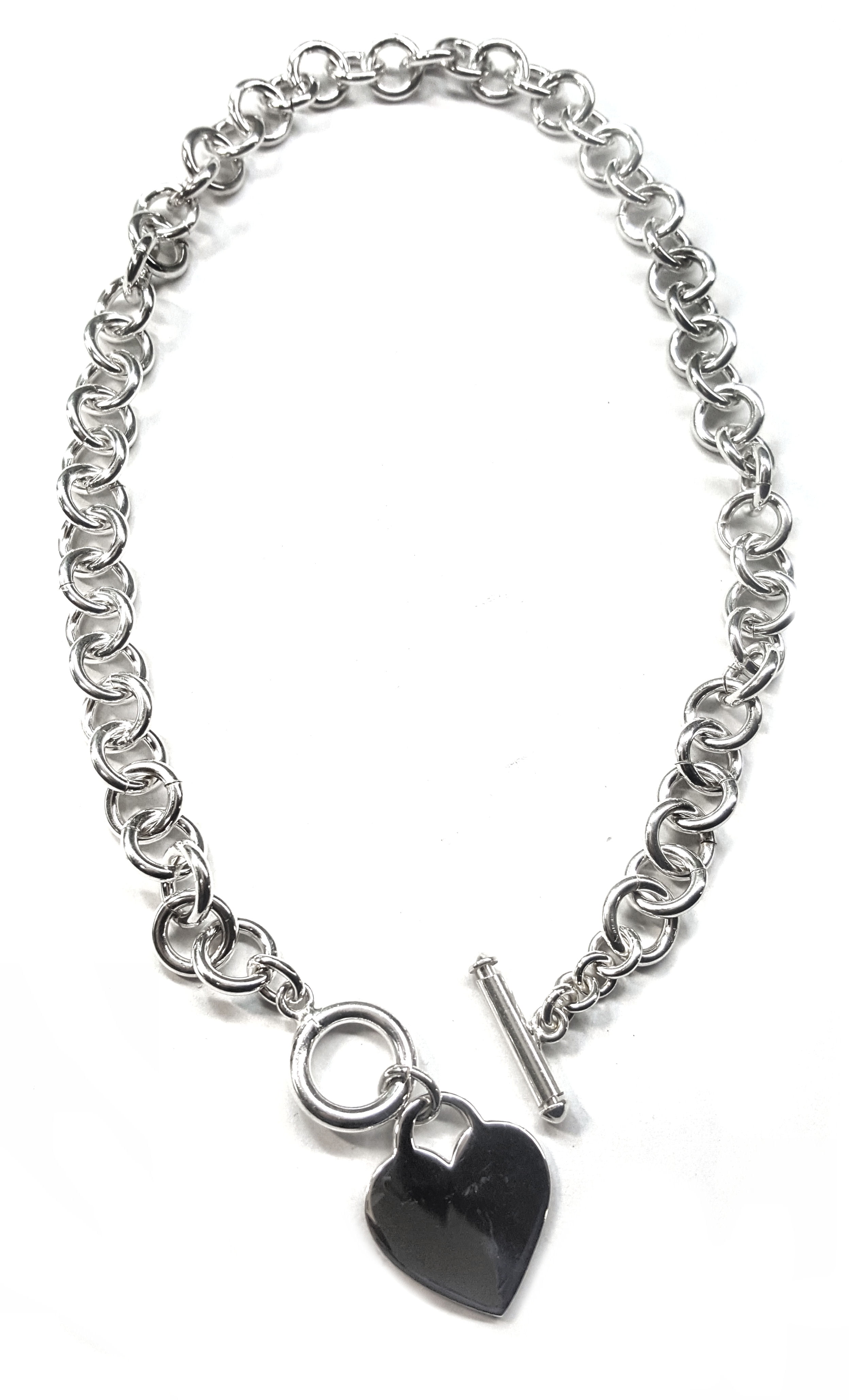 Tiffany Style Link Chain Necklace with 