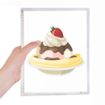 thumbnail image 1 of Carnet de Glace Douce à la Fraise Banane Journal Rechargeable Papeterie, 1 of 3
