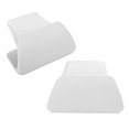 thumbnail image 2 of 2 Pcs Support d'Affichage Accessoire de Console Base de Poignée de Bureau pour Manette de Jeu PS5 (Blanc), 2 of 8