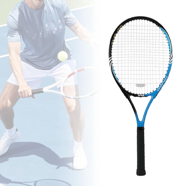 Raqueta de tenis Raqueta de tenis ligera práctica para parque Outdoor Backyard Azul