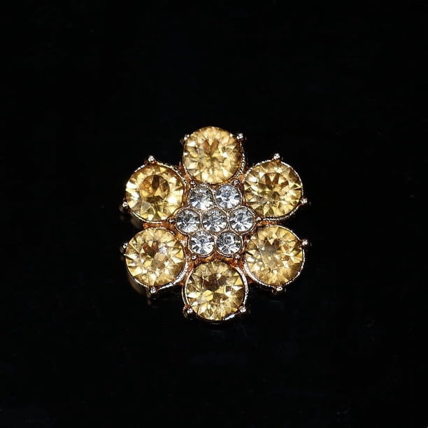 Rhinestone Button Covers Rhinestone Button For Women Detachable Shirt Button Clips Buttons Jewelry Crystal Fancy Buttons For Clothing Decorative Buttons