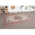 thumbnail image 2 of 4.1x6.1 ft Area Rug, Wool Rugs, Turkish Rug, Old Rug, Vintage Rug, Bedroom Rugs, 2 of 9