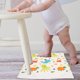 thumbnail image 3 of Alfombrilla de juego impermeable para niños, cojín de asiento, manta de camping, cojín alto para silla de comedor, lavable a máquina, poliéster, para niños y bebés, 3 of 6