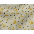 thumbnail image 4 of oneOone Viscose Jersey Fabric Honeycomb & Honey Bee Insect Print Fabric BTY 60 Inch Wide, 4 of 4