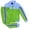 Lime Green/White/Black, variant on Women’s 2piece designer Tracksuit Gladys Track Jacket & Track pants matching outfit