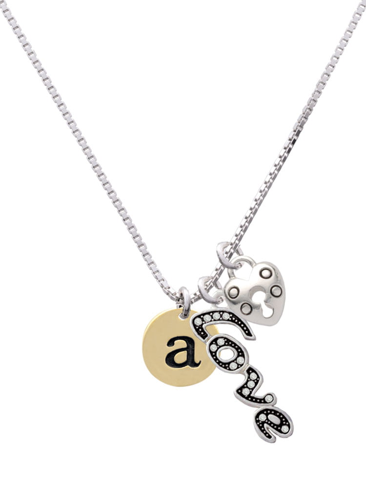 Details about   New Disney Sterling Silver ‘C’ necklace F 