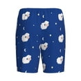 thumbnail image 2 of Lsque Moon Lamb Mens Sleep Pajama Shorts,Short Pajama Pants, Cotton Ultra-Soft Knit-4X-Large, 2 of 9