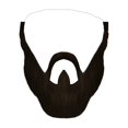thumbnail image 1 of falso Barba Accesorios de disfraces Maquillaje Vestido realista Semana Santa Cara Barba Mujeres Hombres Suministros para fiestas Yuyangstore barba falsa, 1 of 8