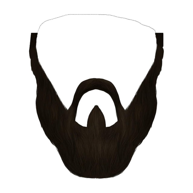 falso Barba Accesorios de disfraces Maquillaje Vestido realista Semana Santa Cara Barba Mujeres Hombres Suministros para fiestas Yuyangstore barba falsa