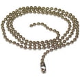 thumbnail image 1 of 94991 3 Pi Chaîne de Perles en Acier Nickelé&44; Pack de 6, 1 of 1