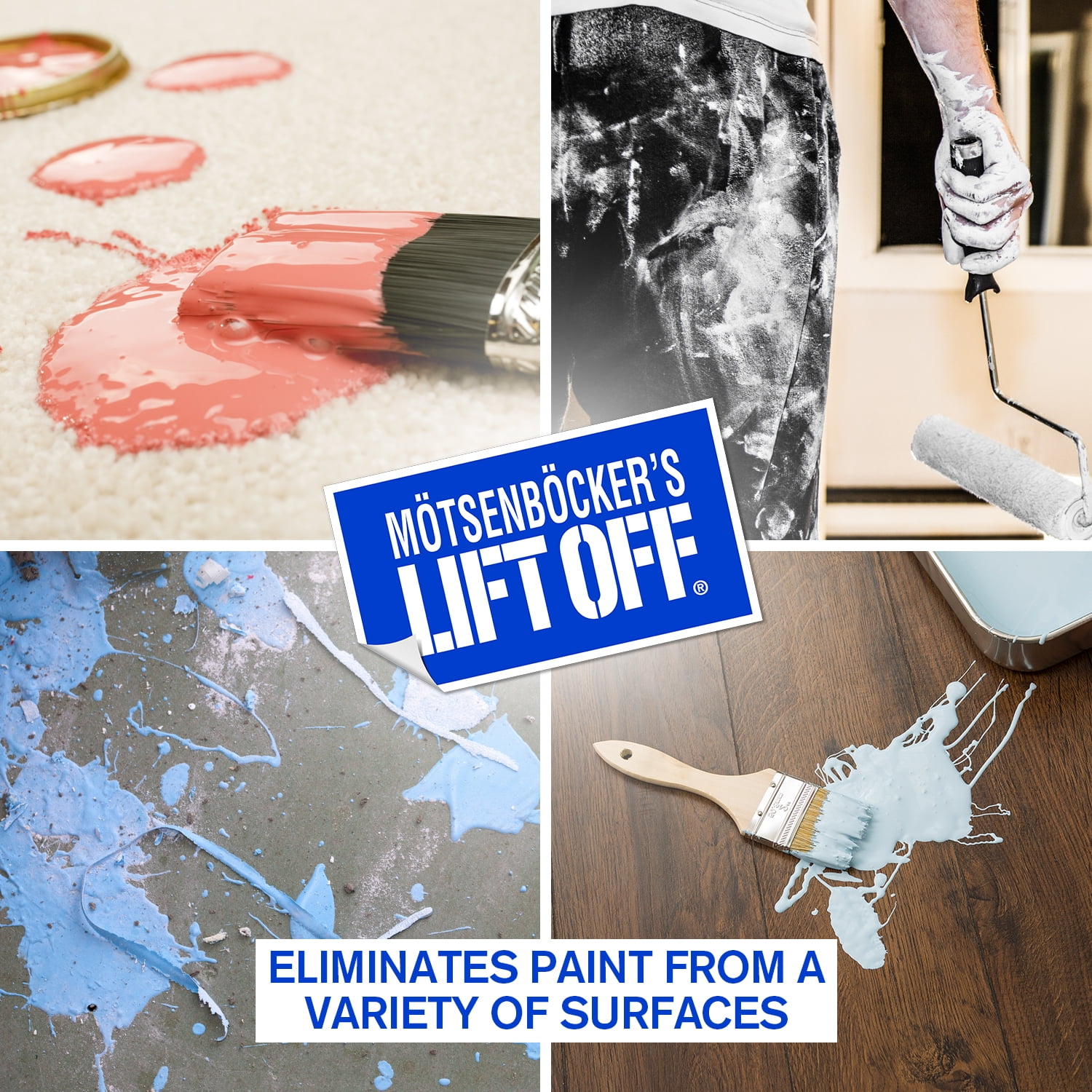 Lift Off 99613 Paint Remover Kit Includes Latex Paint Remover, Spray Paint  and Graffiti Remover, Paint and Varnish Remover and Paint Prep Surface